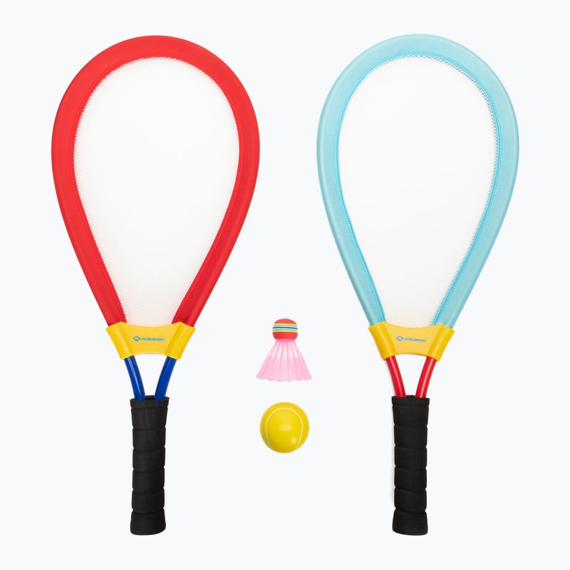 Schildkröt Giant Racket Set kék és piros 970150