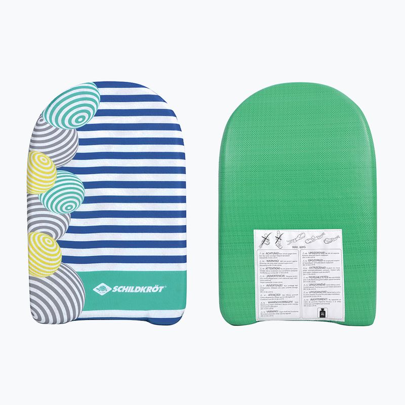 Schildkröt Bodyboard úszódeszka zöld-kék 970322 5