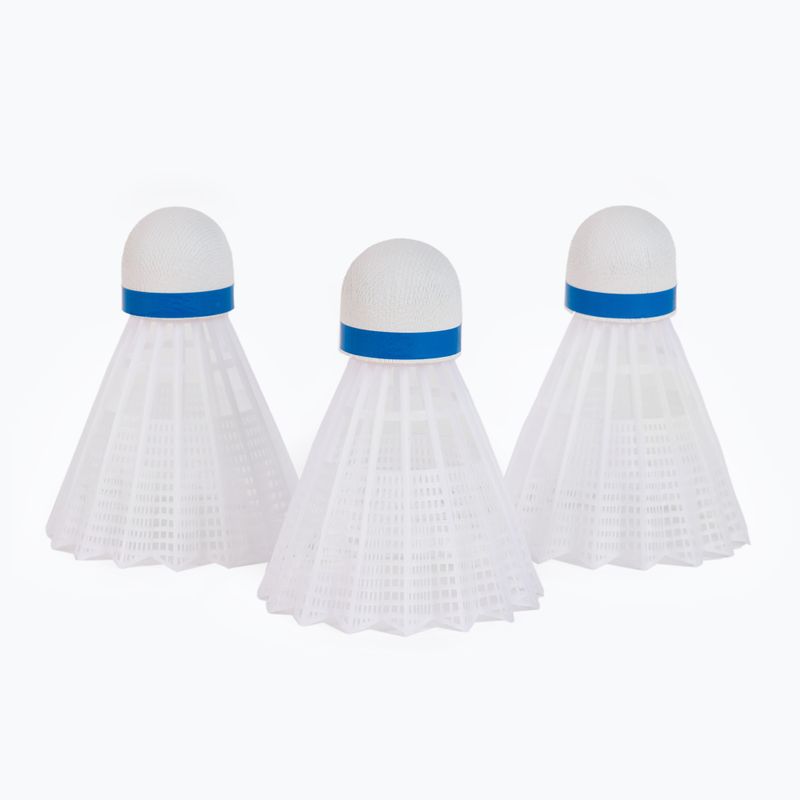 Sunflex tollaslabda darts Hobby 6 db fehér/sárga 53562 2