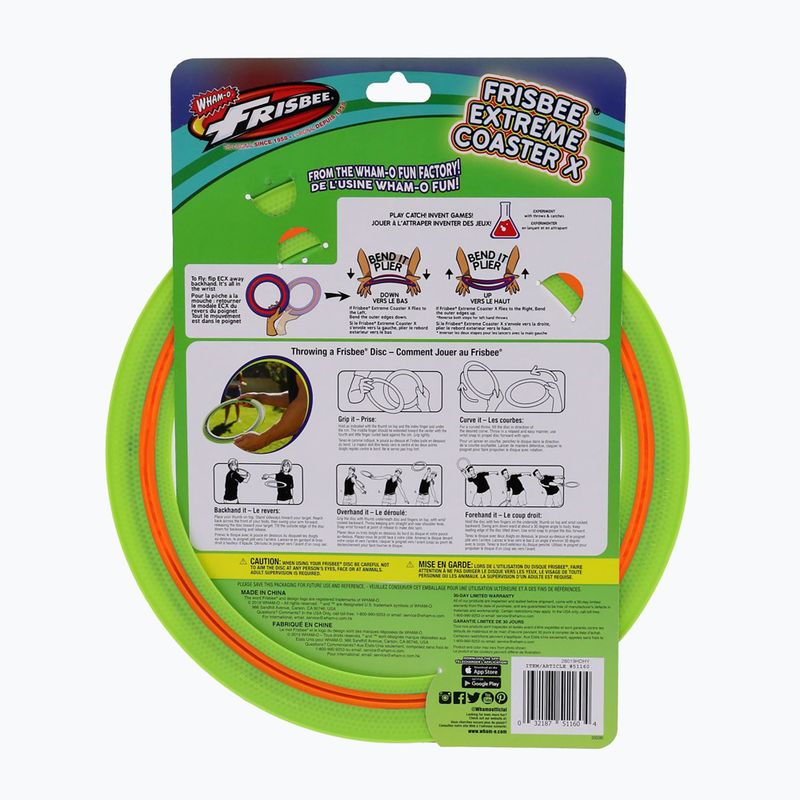 Sunflex Frisbee Extreme Coaster X zöld/narancs 81137 3