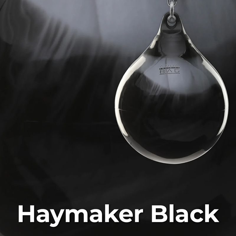 Boxing pear Aqua edzőzsák Energy boxzsák 15" fekete/ezüst 3