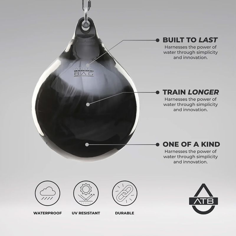 Bokszkörte Aqua edzőzsák Energy boxzsák 15" kék 8