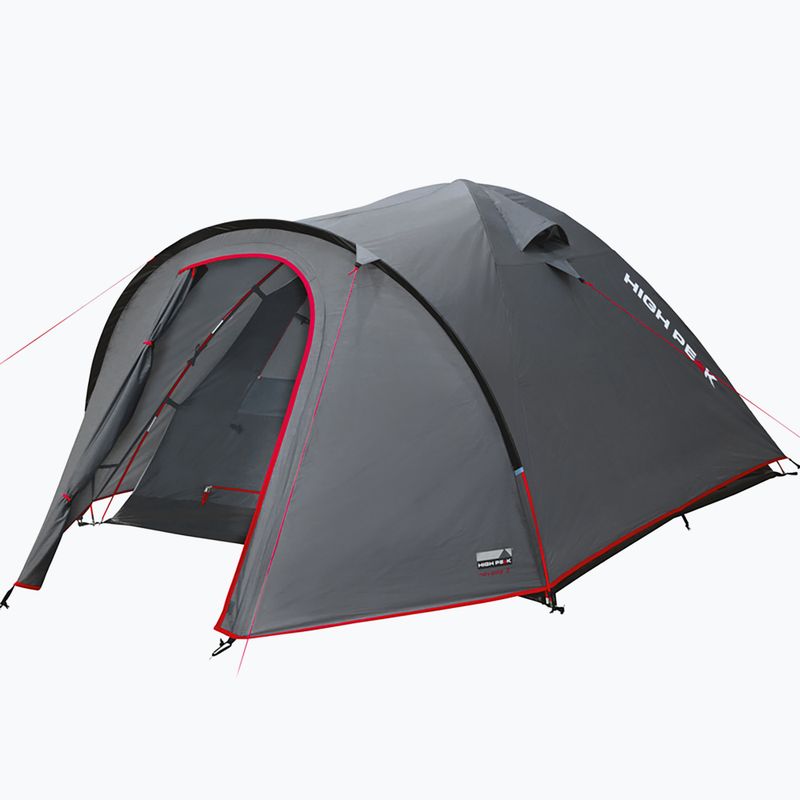 4 személyes kemping sátor High Peak Nevada szürke 10207