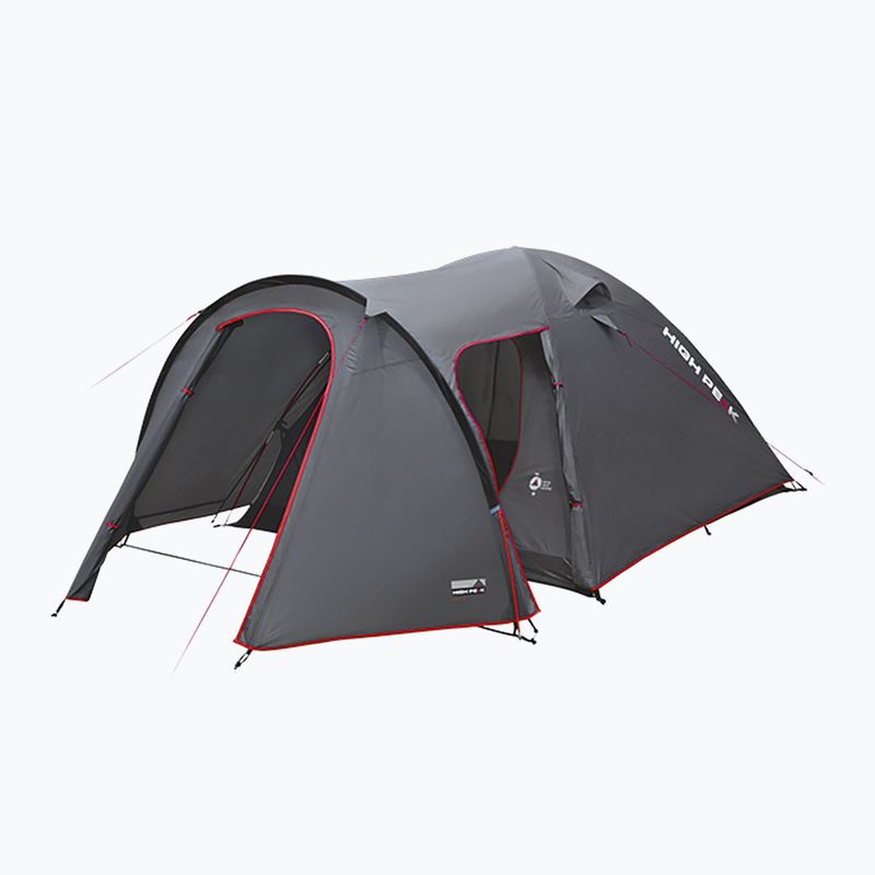 4 személyes kemping sátor High Peak Kira szürke 10217