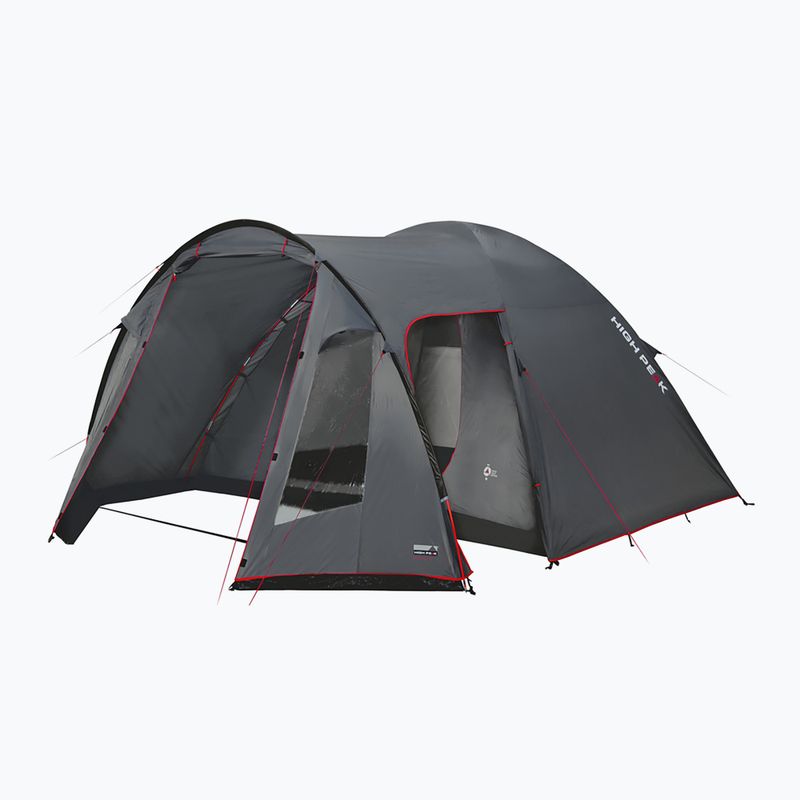4 személyes kemping sátor High Peak Tessin szürke 10222