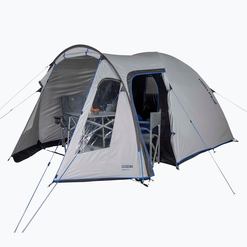 Kemping sátor 5 fő részére High Peak Tessin szürke 10228 5