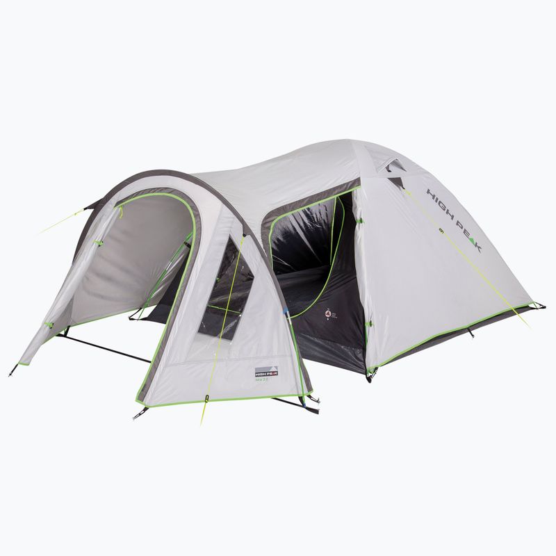 4 személyes kemping sátor High Peak Kira szürke 10373