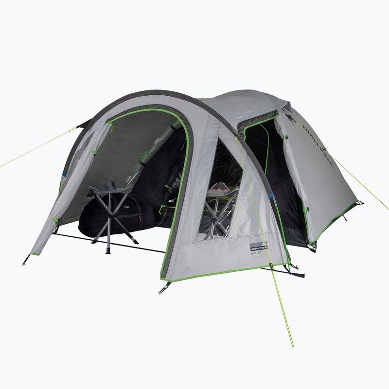 Kemping sátor 5 fő részére High Peak Kira szürke 10376 6