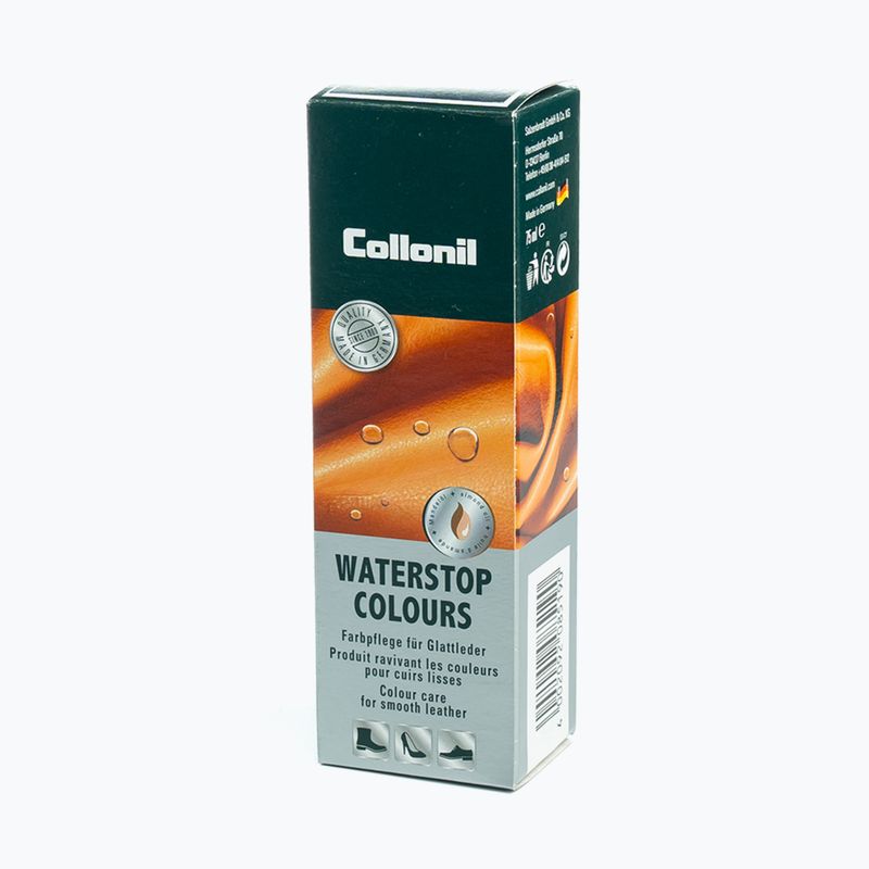 Cipőápoló paszta Collonil Waterstop 75ml cognac 3