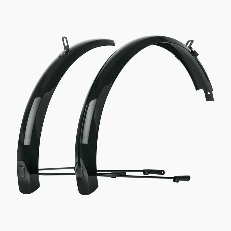 SKS Bluemels Basic szett 28" / 35 mm-es fekete kerékpár sárvédők