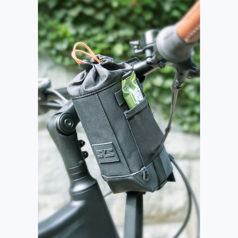 SKS Urban Steambag 1.25 l kormánytáska fekete 7