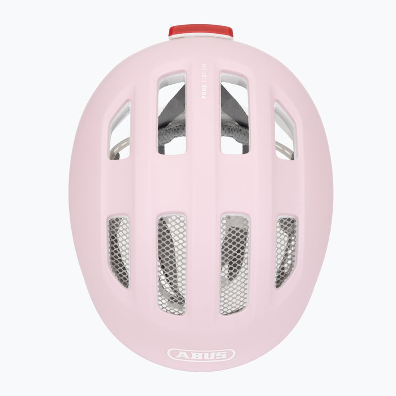 ABUS Smiley 3.0 ACE LED tiszta rózsaszínű gyermek kerékpáros sisak 6