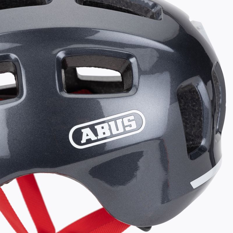 Gyerek kerékpáros sisak ABUS Youn-I 2.0 sparkling titan 7