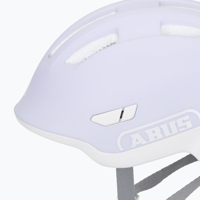ABUS Smiley 3.0 ACE LED tiszta levendula színű gyermek biciklisisak ABUS Smiley 3.0 ACE LED tiszta levendula színű gyermek biciklisisak 8