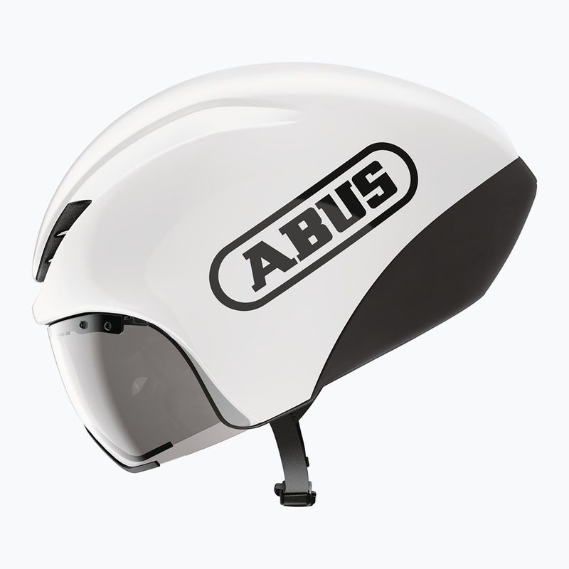 Kerékpáros sisak ABUS Gamechanger TT 1.1 shiny white 3
