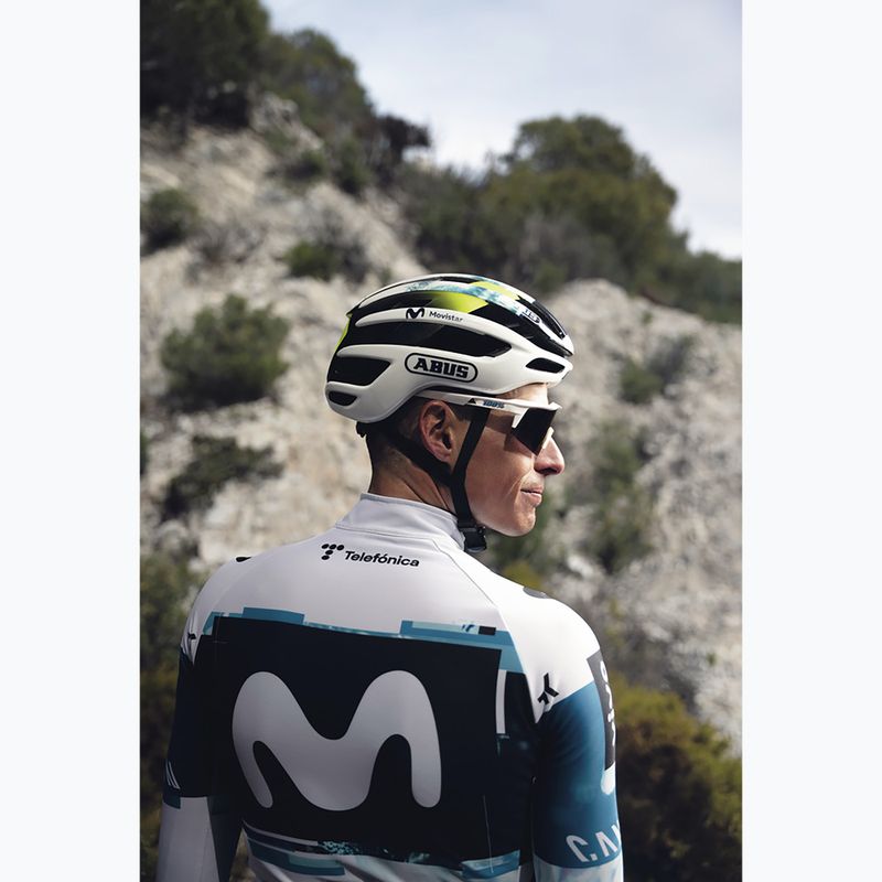 Kerékpáros sisak ABUS Airbreaker 2.0 whiny white 8