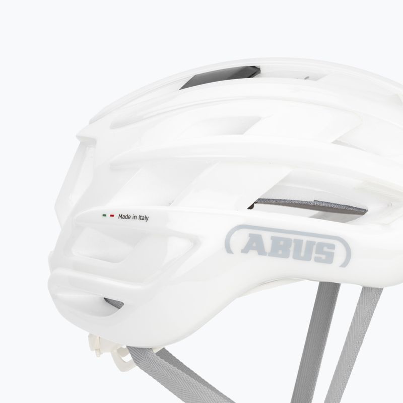 Kerékpáros sisak ABUS Airbreaker 2.0 pure white 7