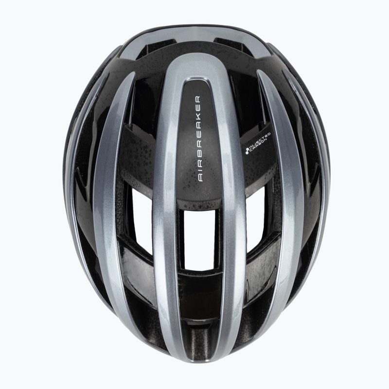 Kerékpáros sisak ABUS Airbreaker 2.0 graphite silver 6