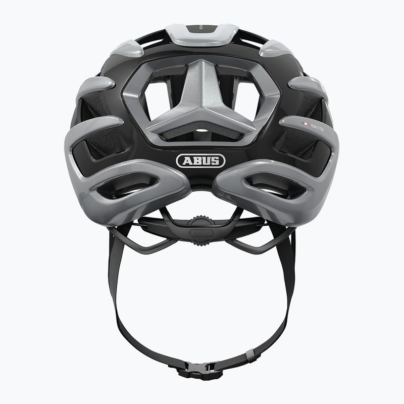 Kerékpáros sisak ABUS Airbreaker 2.0 graphite silver 5