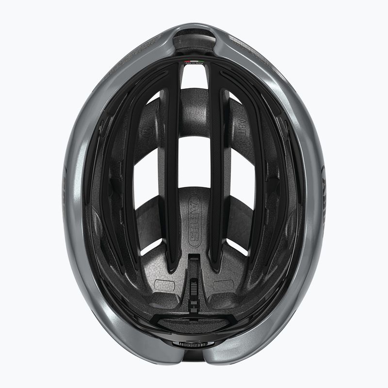Kerékpáros sisak ABUS Airbreaker 2.0 graphite silver 6