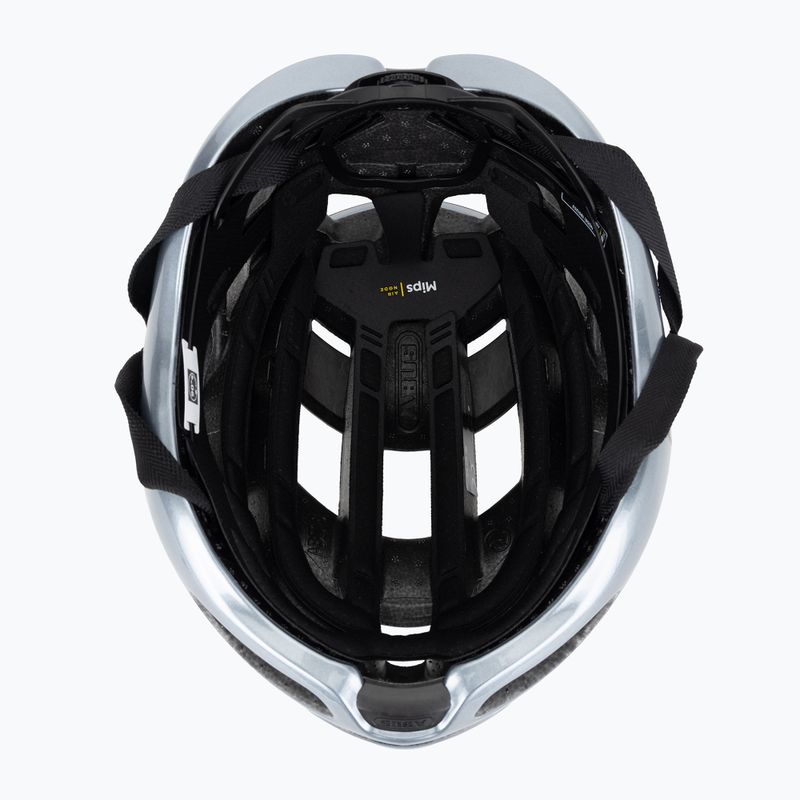 Kerékpáros sisak ABUS Airbreaker 2.0 Mips graphite silver 5