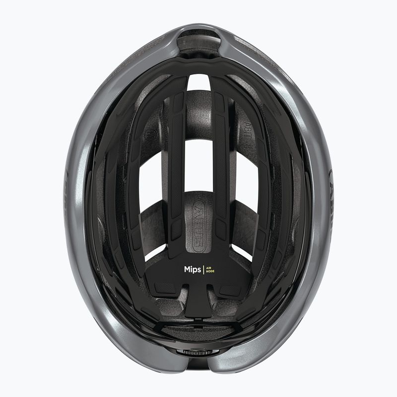 Kerékpáros sisak ABUS Airbreaker 2.0 Mips graphite silver 6