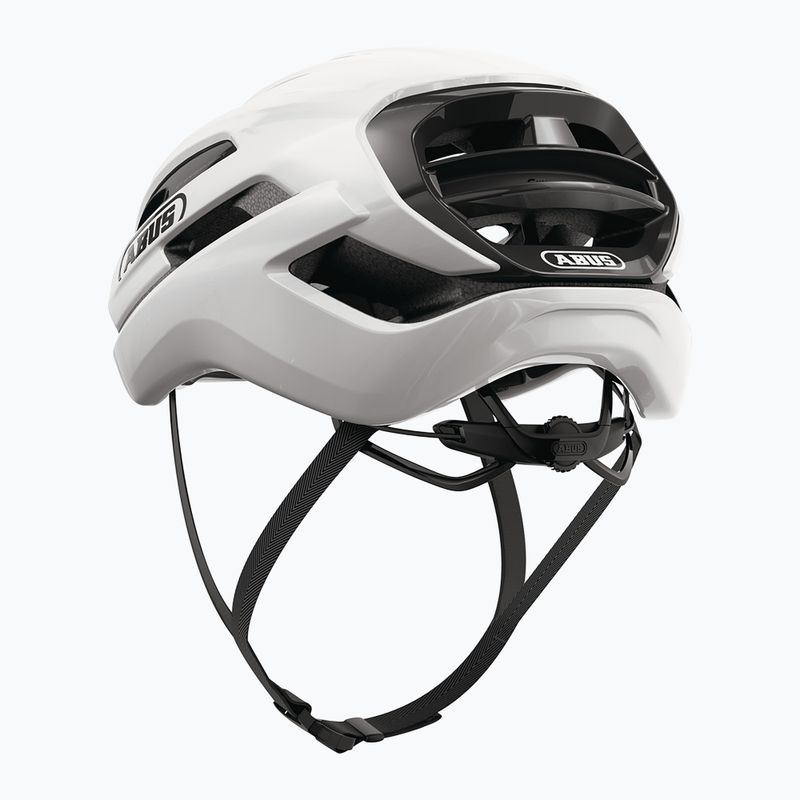 Kerékpáros sisak ABUS Taipan shiny white 3