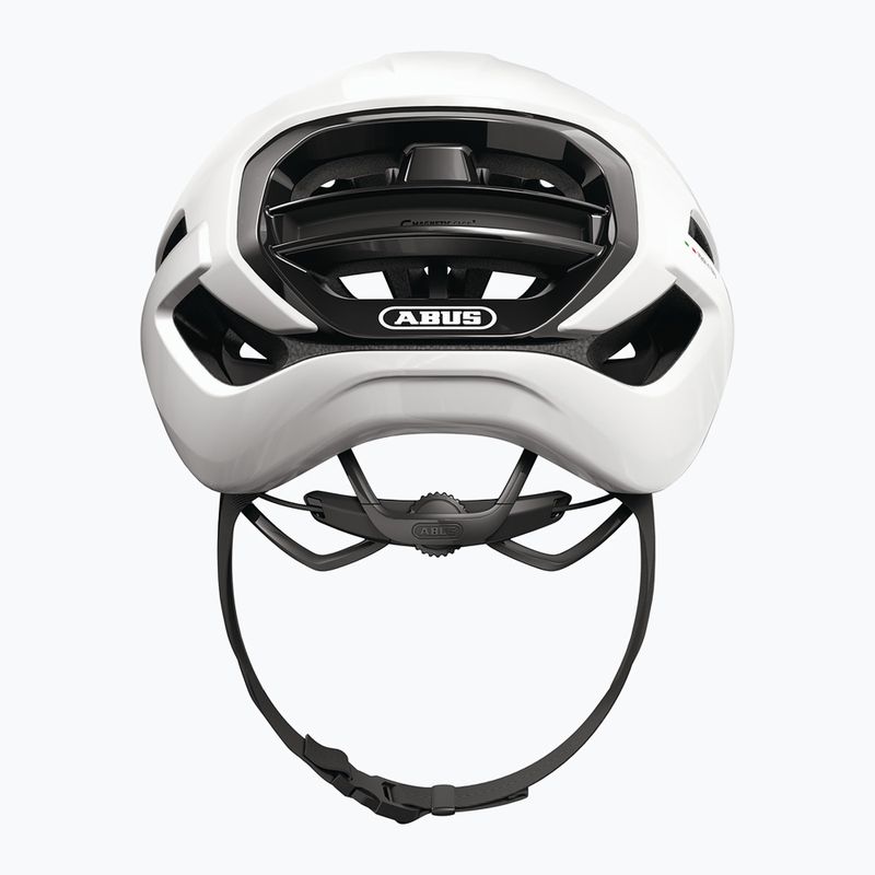 Kerékpáros sisak ABUS Taipan shiny white 5