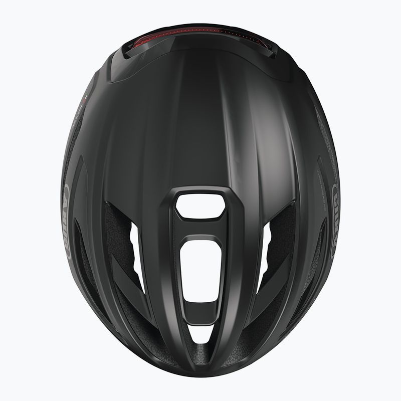 Kerékpáros sisak ABUS Taipan LED velcet black 4