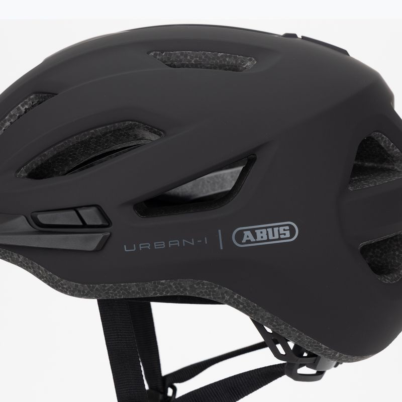 Kerékpáros sisak ABUS Urban-I 4.0 velvet black 7