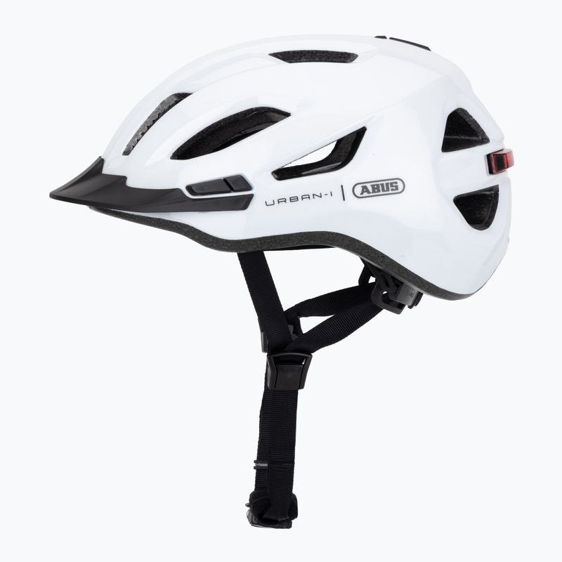 Kerékpáros sisak ABUS Urban-I 4.0 shiny white 3