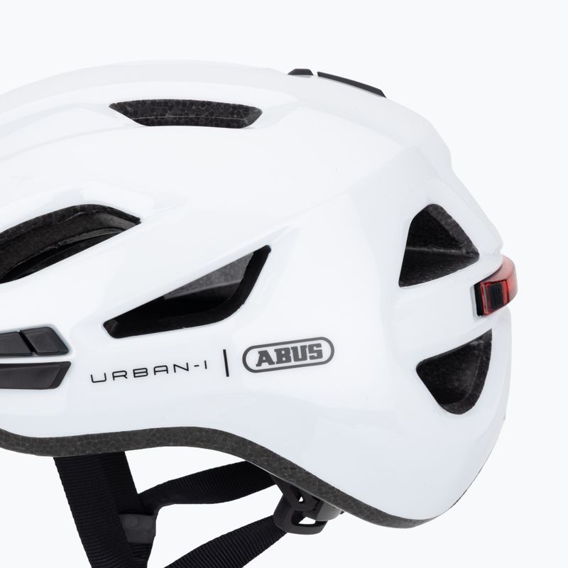 Kerékpáros sisak ABUS Urban-I 4.0 shiny white 7