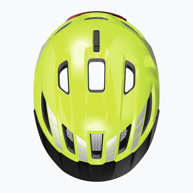 Kerékpáros sisak ABUS Urban-I 4.0 signal yellow 6