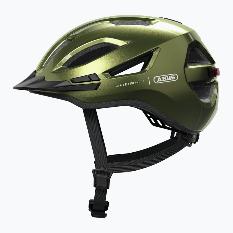 Kerékpáros sisak ABUS Urban-I 4.0 green pepper 2