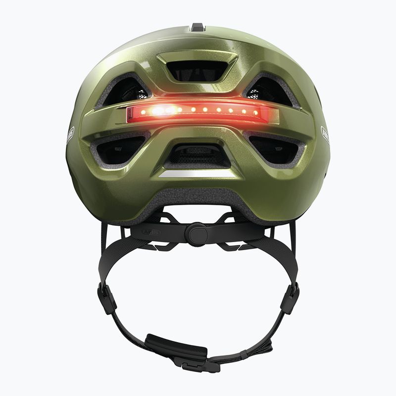 Kerékpáros sisak ABUS Urban-I 4.0 green pepper 5