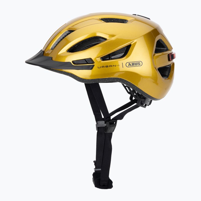 Kerékpáros sisak ABUS Urban-I 4.0 honey yellow 3