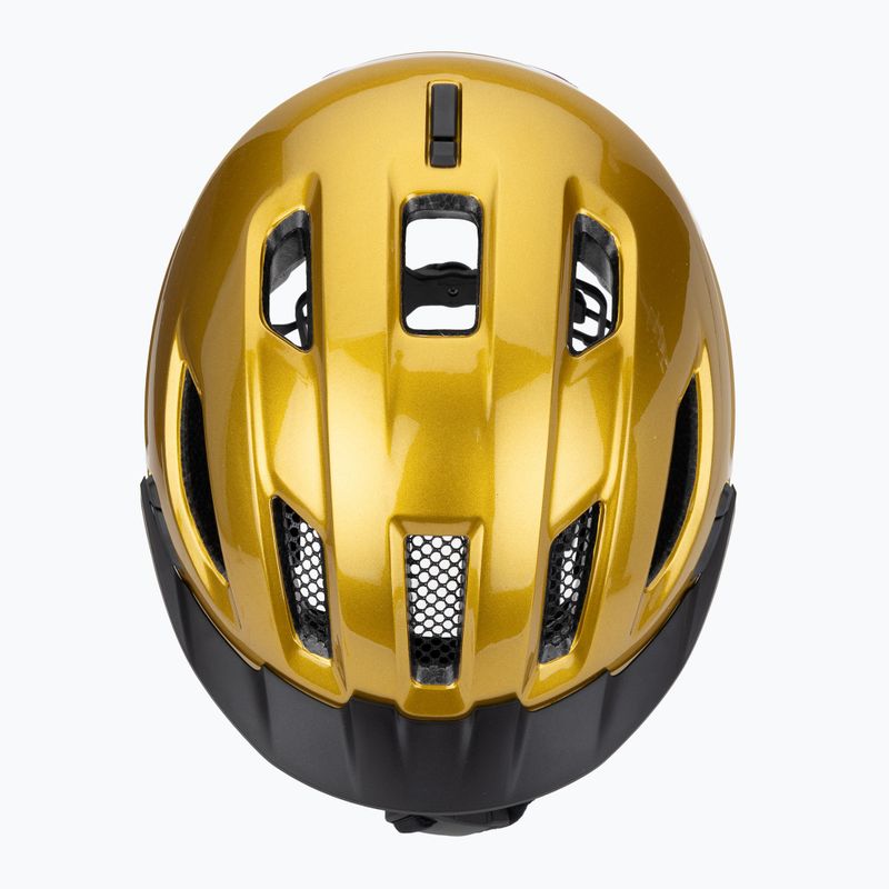Kerékpáros sisak ABUS Urban-I 4.0 honey yellow 6