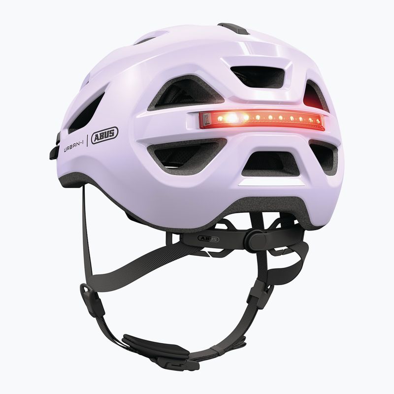 Kerékpáros sisak ABUS Urban-I 4.0 light lavender 3