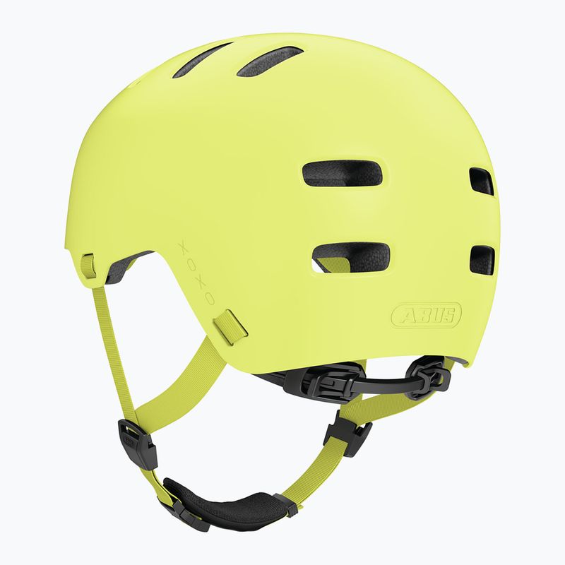 Kerékpáros sisak ABUS Xoxo mono yellow 3