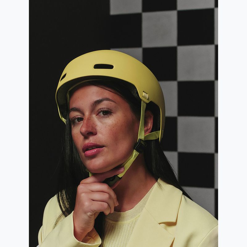 Kerékpáros sisak ABUS Xoxo mono yellow 6