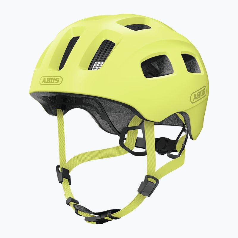 Gyerek kerékpáros sisak ABUS Youn-I 2.0 mono yellow