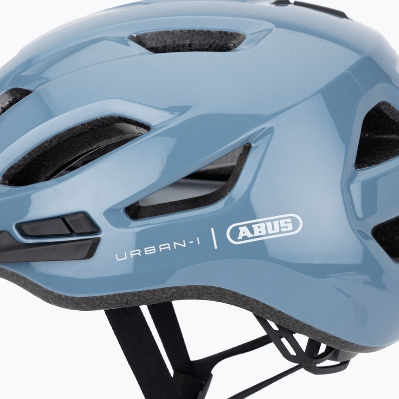 Kerékpáros sisak ABUS Urban-I 4.0 glacier blue 7