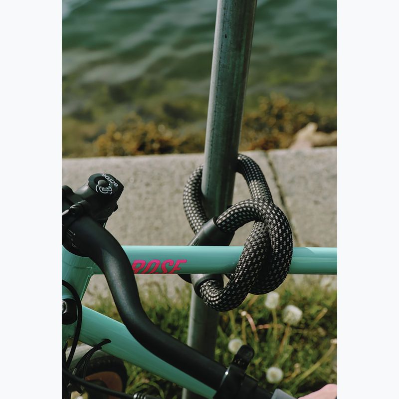 Kerékpárzár ABUS Yarnit 4004K/110 black 5