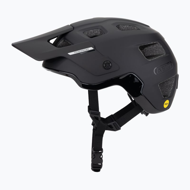 Kerékpáros sisak ABUS MoDrop MIPS velvet black 3