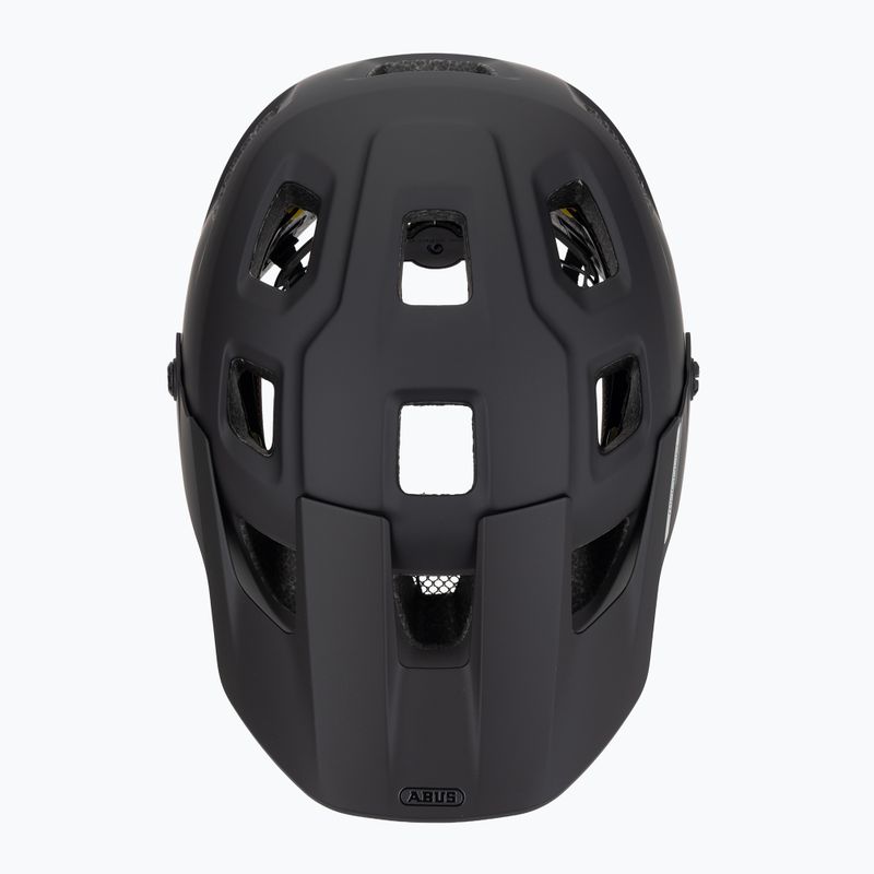 Kerékpáros sisak ABUS MoDrop MIPS velvet black 6