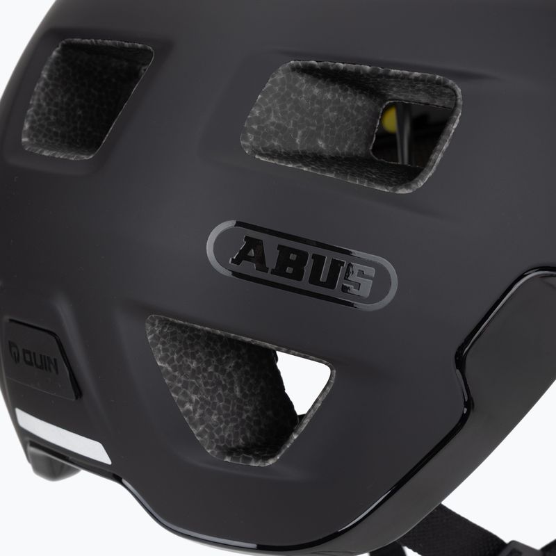 Kerékpáros sisak ABUS MoDrop MIPS velvet black 7