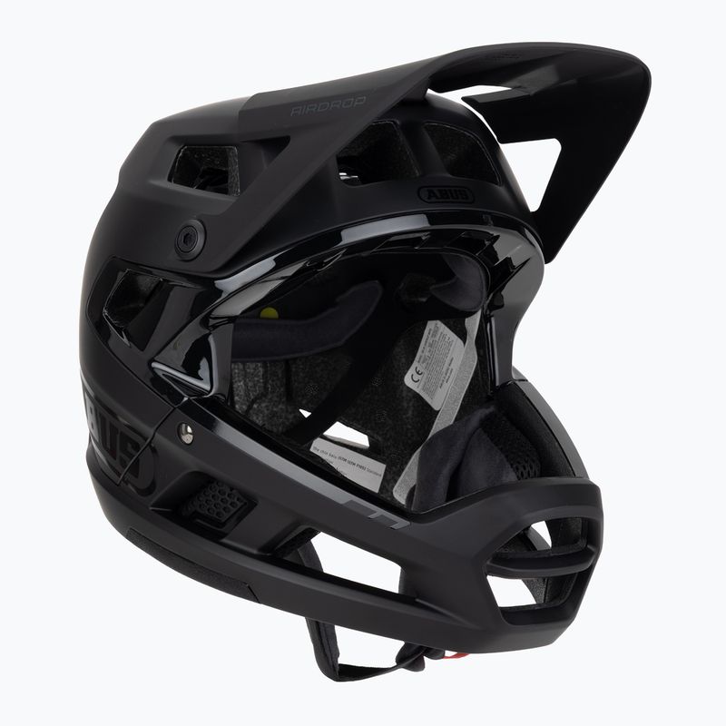 Kerékpáros sisak ABUS MoDrop MIPS velvet black