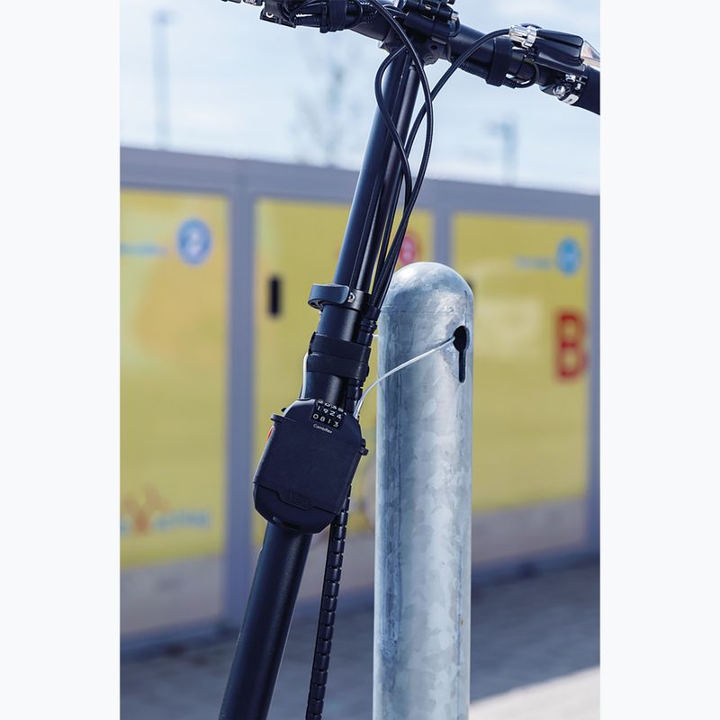 Kerékpárzár ABUS CombiFlex 2503/120 + UCH black 4