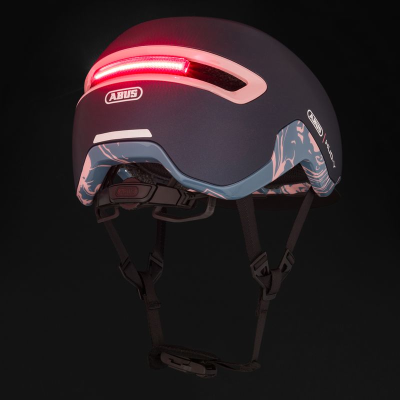 kerékpáros sisak ABUS Hud-y midnight blue 7