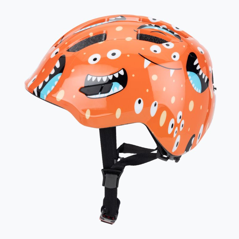 Gyerek kerékpáros sisak ABUS Smiley 3.0 orange monster 3